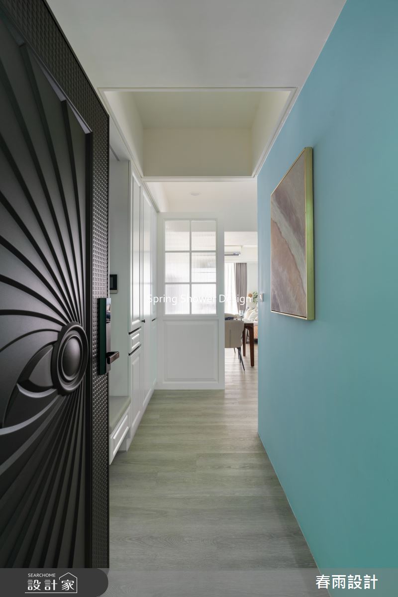 新成屋(5年以下)＿美式風玄關案例圖片＿春雨設計＿春雨_285 合康檜邑之1