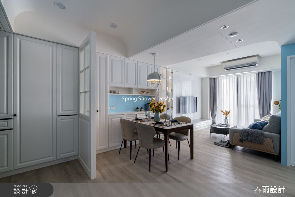 新成屋(5年以下)＿美式風客廳餐廳案例圖片＿春雨設計＿春雨_285 合康檜邑之6