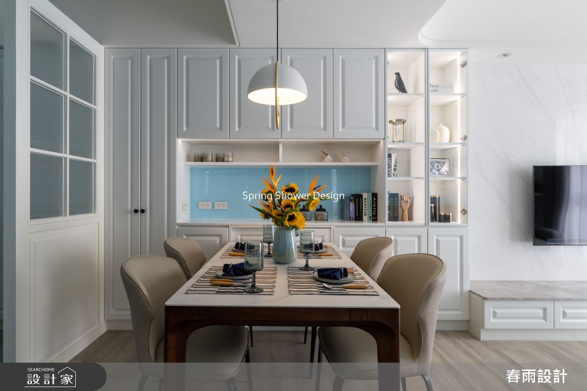 新成屋(5年以下)＿美式風餐廳案例圖片＿春雨設計＿春雨_285 合康檜邑之7