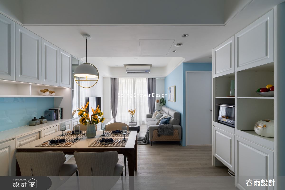 新成屋(5年以下)＿美式風客廳餐廳案例圖片＿春雨設計＿春雨_285 合康檜邑之10