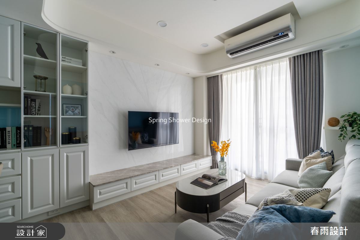 新成屋(5年以下)＿美式風客廳案例圖片＿春雨設計＿春雨_285 合康檜邑之12