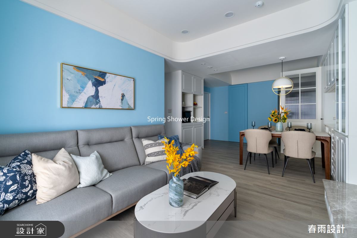 新成屋(5年以下)＿美式風客廳餐廳案例圖片＿春雨設計＿春雨_285 合康檜邑之15