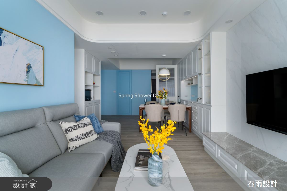 新成屋(5年以下)＿美式風客廳餐廳案例圖片＿春雨設計＿春雨_285 合康檜邑之16