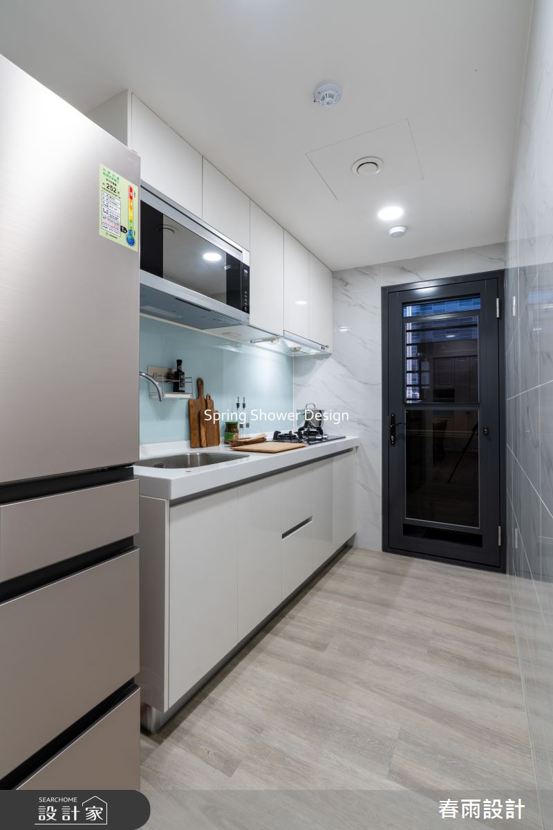 新成屋(5年以下)＿美式風廚房案例圖片＿春雨設計＿春雨_285 合康檜邑之21