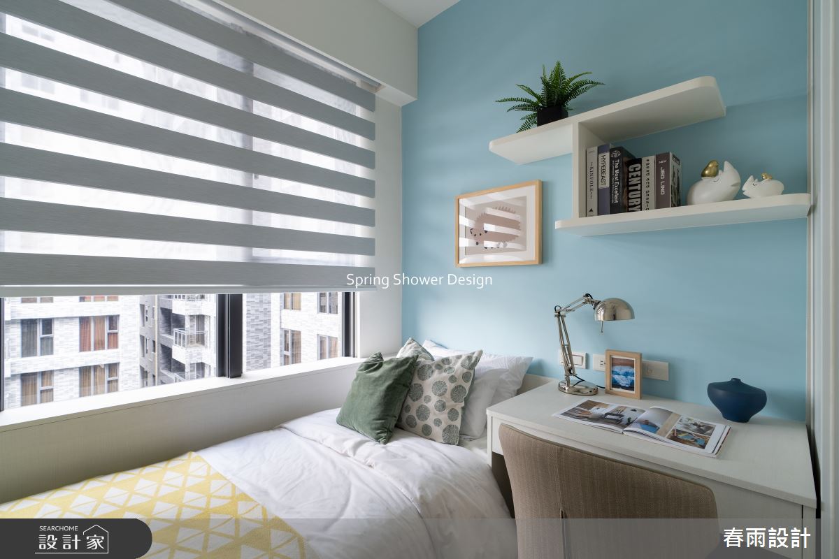 新成屋(5年以下)＿美式風臥室案例圖片＿春雨設計＿春雨_285 合康檜邑之25