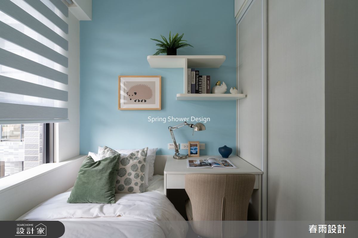 新成屋(5年以下)＿美式風臥室案例圖片＿春雨設計＿春雨_285 合康檜邑之26