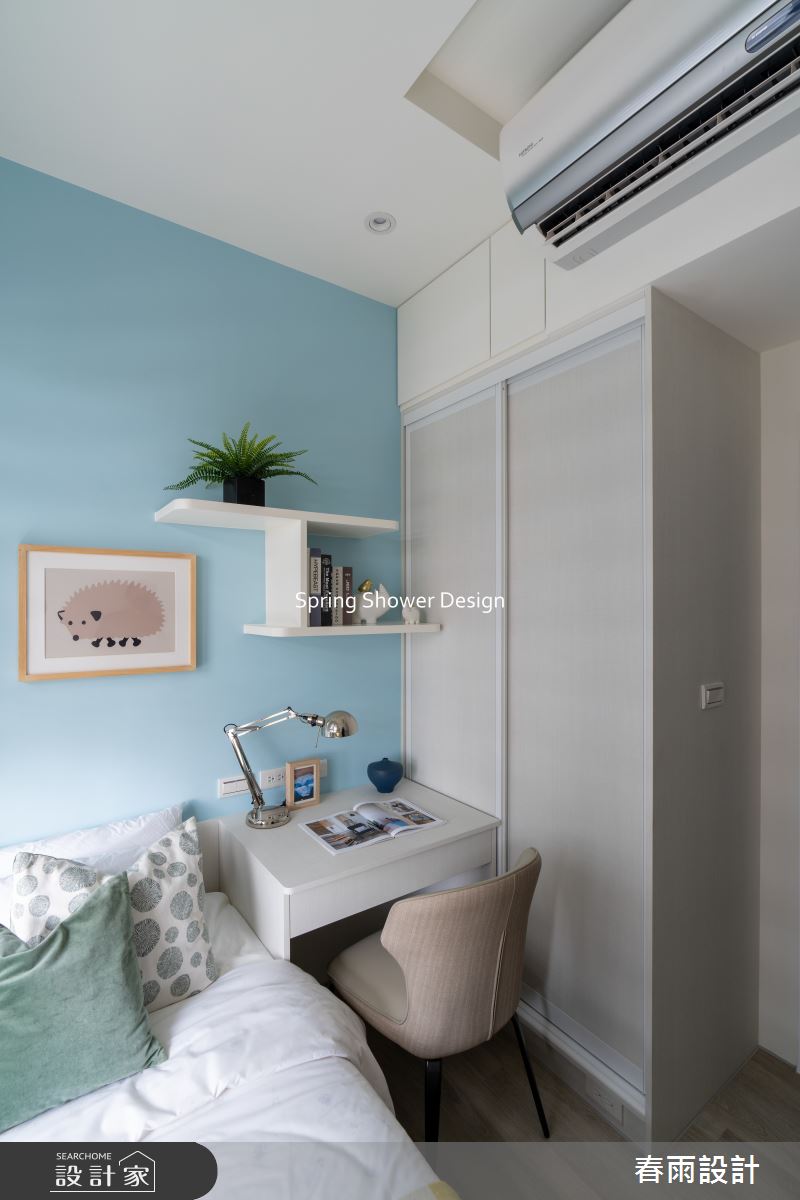 新成屋(5年以下)＿美式風臥室案例圖片＿春雨設計＿春雨_285 合康檜邑之27