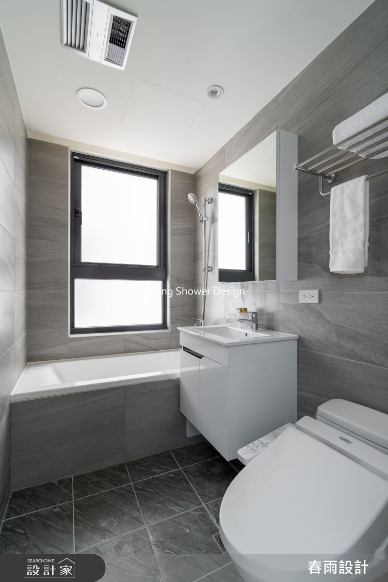 新成屋(5年以下)＿美式風浴室案例圖片＿春雨設計＿春雨_285 合康檜邑之29
