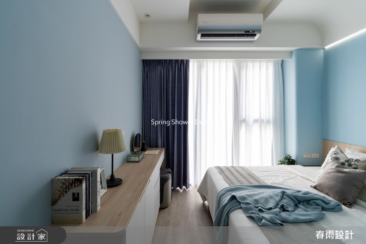 新成屋(5年以下)＿美式風臥室案例圖片＿春雨設計＿春雨_285 合康檜邑之31