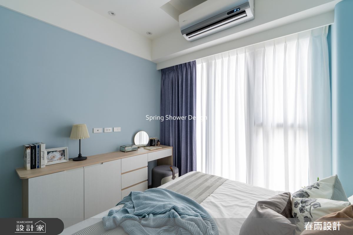 新成屋(5年以下)＿美式風臥室案例圖片＿春雨設計＿春雨_285 合康檜邑之32
