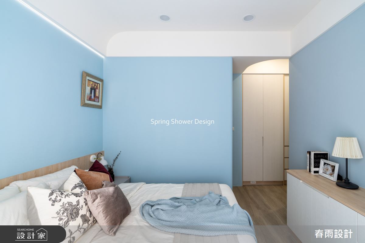 新成屋(5年以下)＿美式風臥室案例圖片＿春雨設計＿春雨_285 合康檜邑之34