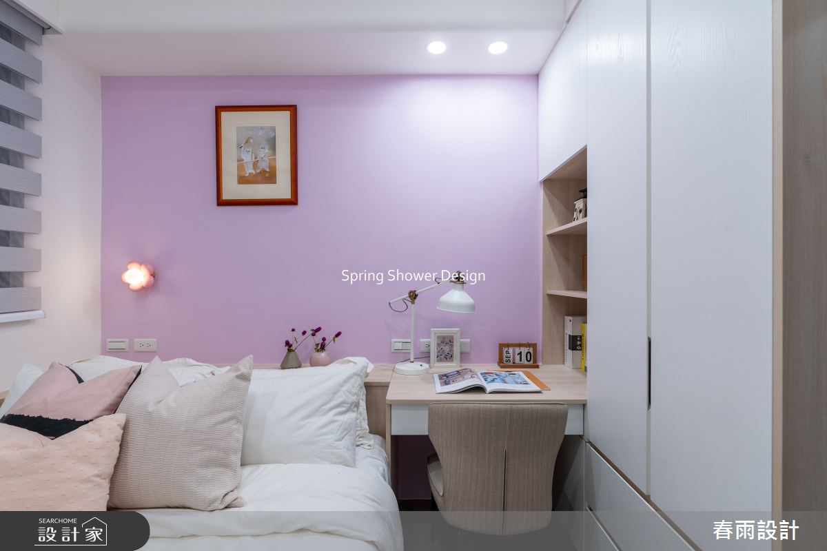 新成屋(5年以下)＿美式風臥室案例圖片＿春雨設計＿春雨_285 合康檜邑之37