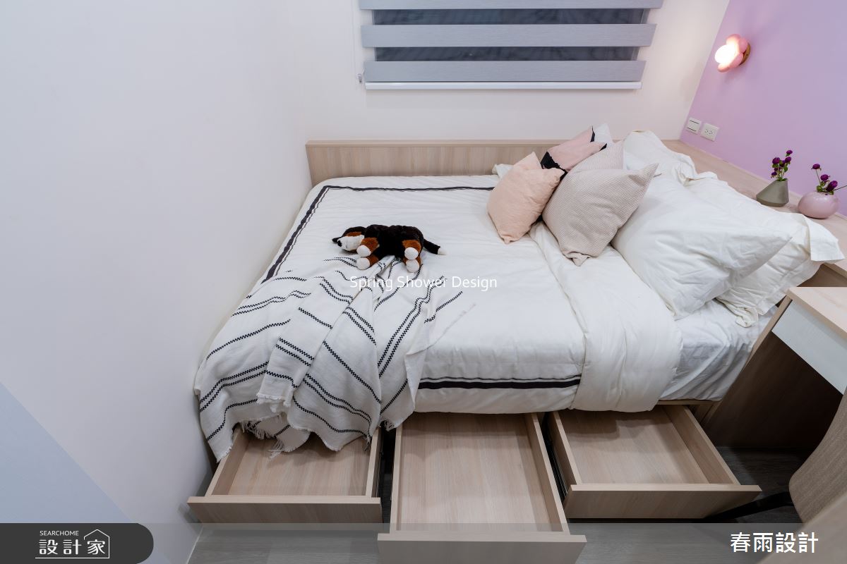 新成屋(5年以下)＿美式風臥室案例圖片＿春雨設計＿春雨_285 合康檜邑之38