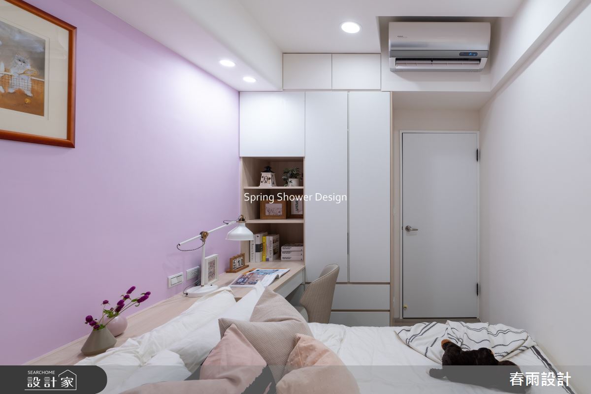 新成屋(5年以下)＿美式風臥室案例圖片＿春雨設計＿春雨_285 合康檜邑之39