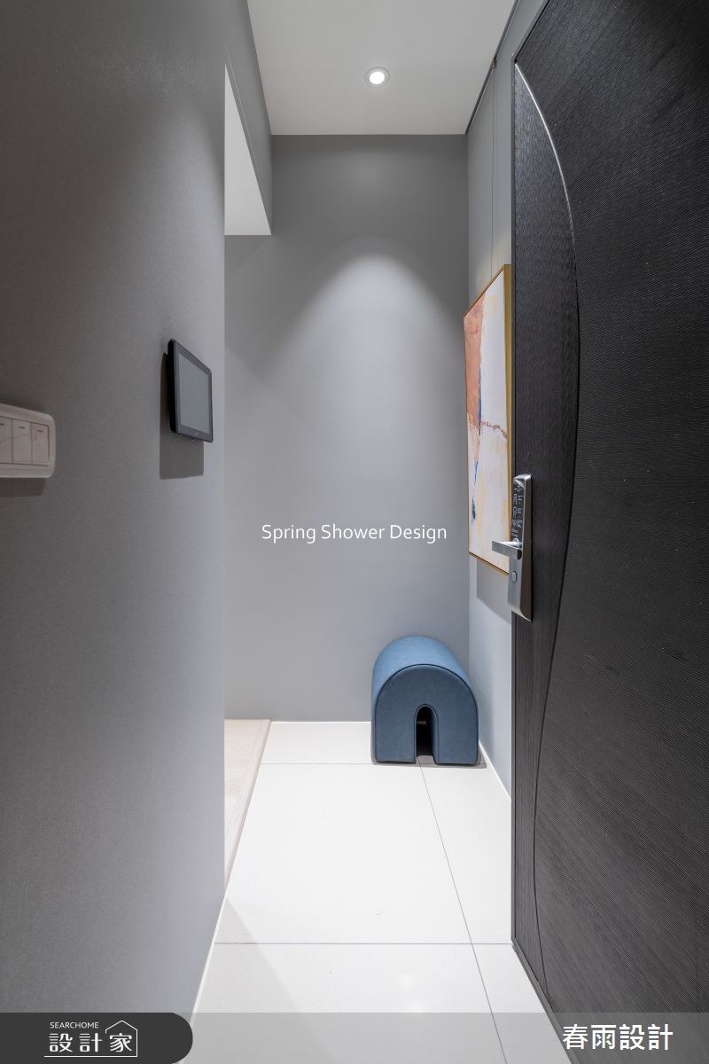 新成屋(5年以下)＿現代風玄關案例圖片＿春雨設計＿春雨_286 日出之1