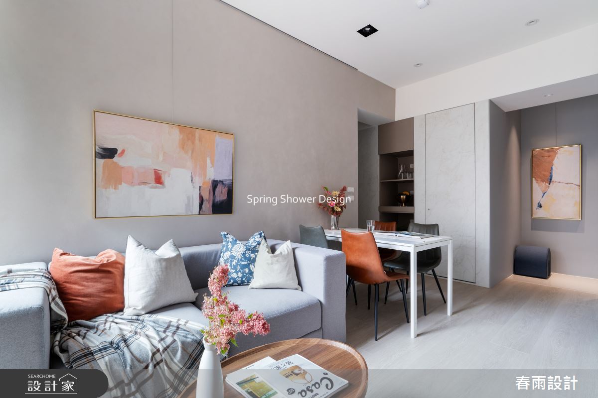 新成屋(5年以下)＿現代風客廳餐廳案例圖片＿春雨設計＿春雨_286 日出之10