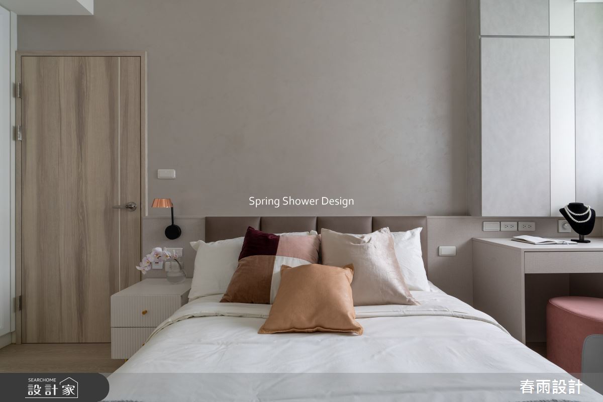 新成屋(5年以下)＿現代風臥室案例圖片＿春雨設計＿春雨_286 日出之25