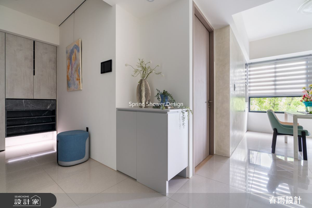 新成屋(5年以下)＿現代風玄關案例圖片＿春雨設計＿春雨_287 國聚之善之3
