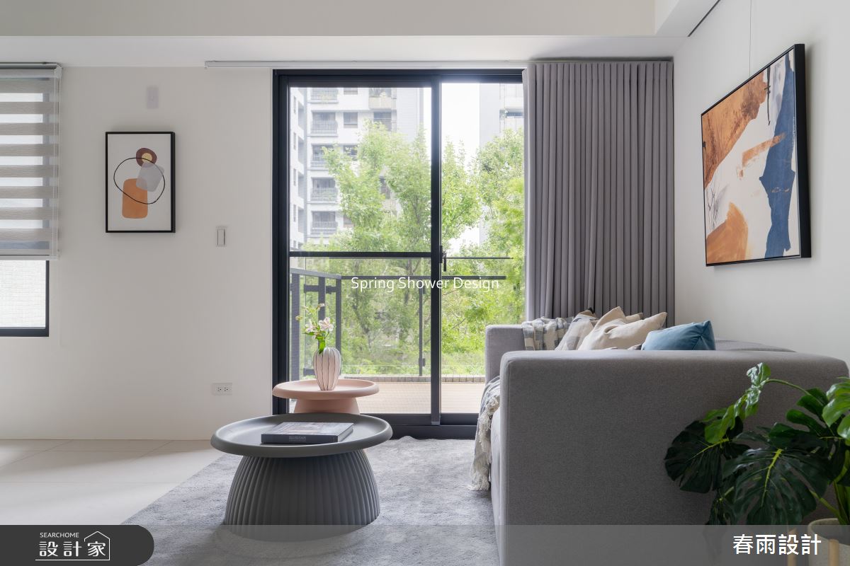 新成屋(5年以下)＿現代風客廳陽台案例圖片＿春雨設計＿春雨_287 國聚之善之14