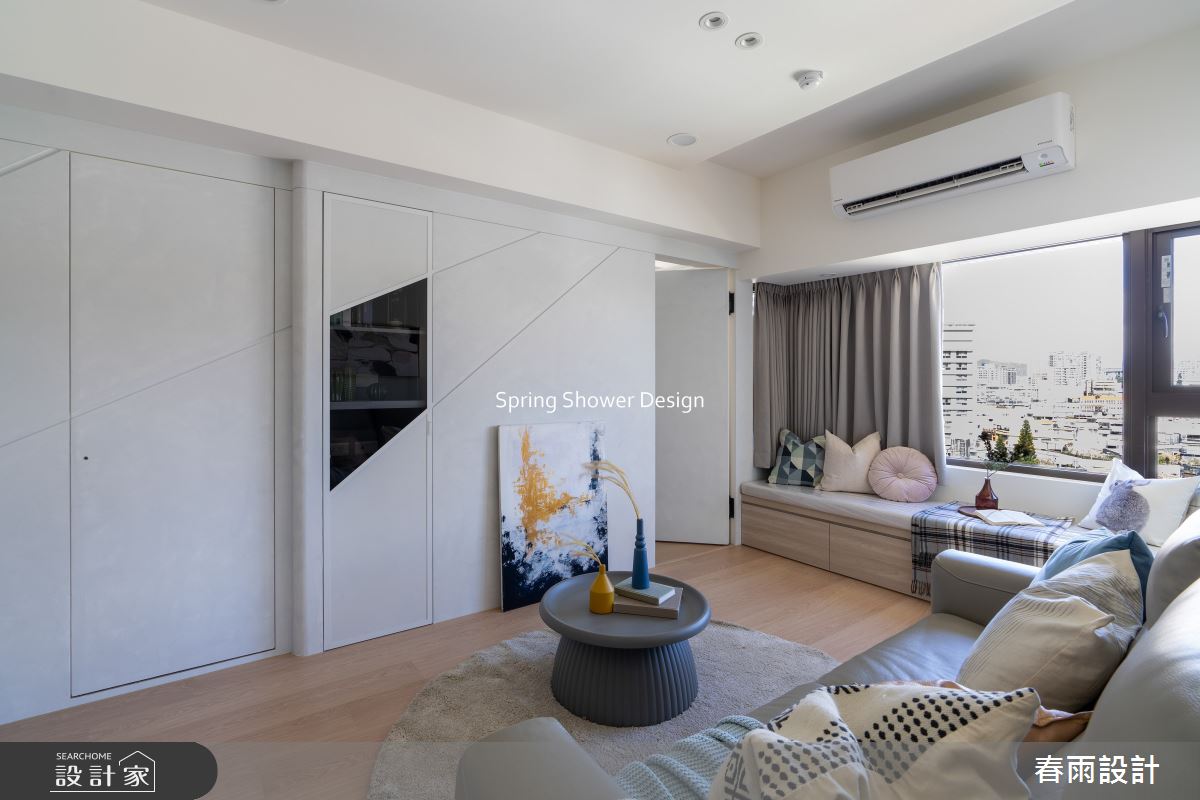 新成屋(5年以下)＿現代風客廳臥榻案例圖片＿春雨設計＿春雨_288 寶亞南山公館之22