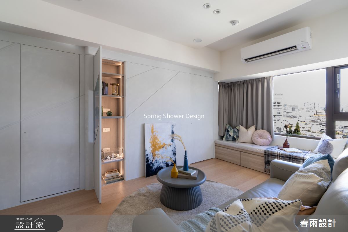 新成屋(5年以下)＿現代風客廳臥榻案例圖片＿春雨設計＿春雨_288 寶亞南山公館之24