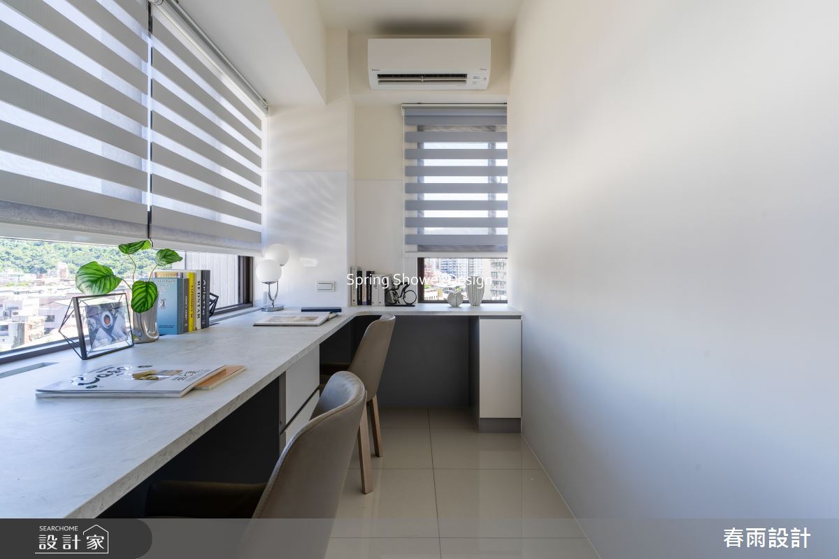 新成屋(5年以下)＿現代風書房工作區案例圖片＿春雨設計＿春雨_288 寶亞南山公館之28
