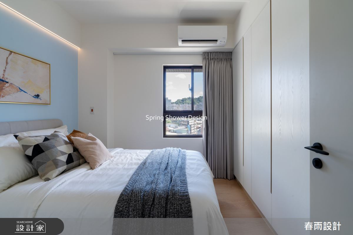 新成屋(5年以下)＿現代風臥室案例圖片＿春雨設計＿春雨_288 寶亞南山公館之32