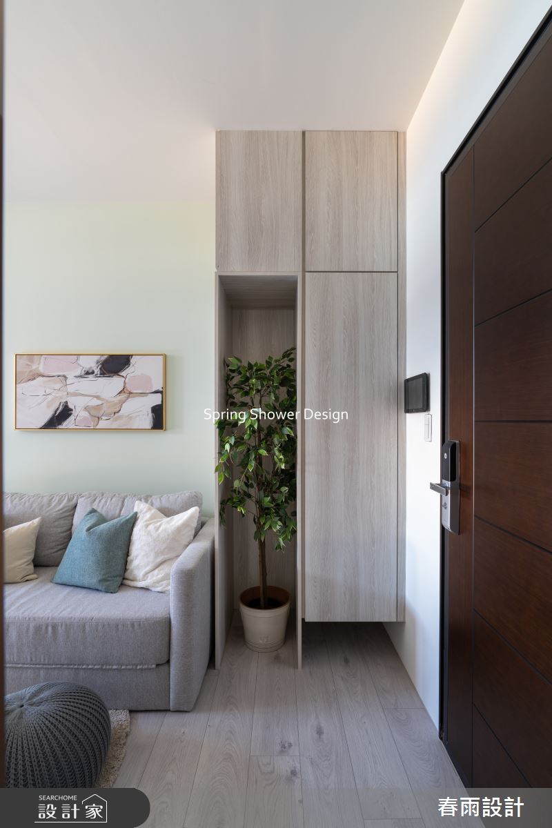 新成屋(5年以下)＿現代風玄關客廳案例圖片＿春雨設計＿春雨_290 岳榕莊之3