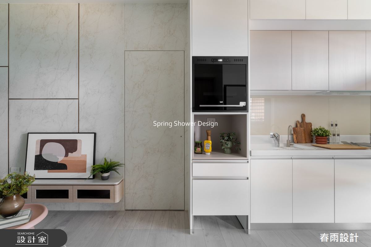 新成屋(5年以下)＿現代風客廳廚房案例圖片＿春雨設計＿春雨_290 岳榕莊之11