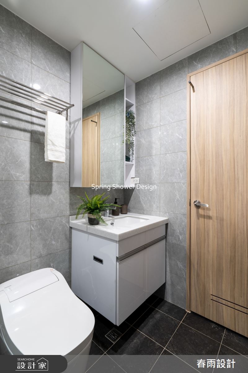 新成屋(5年以下)＿現代風浴室案例圖片＿春雨設計＿春雨_290 岳榕莊之21