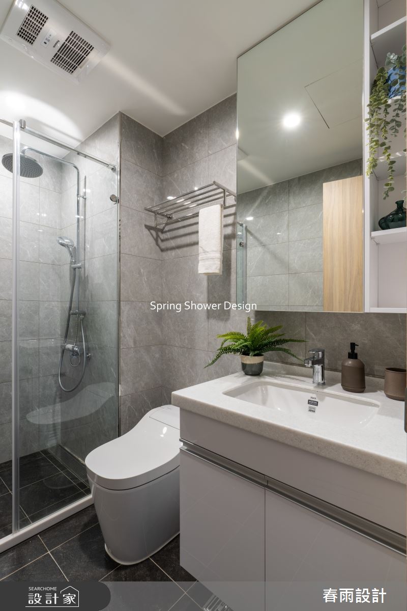 新成屋(5年以下)＿現代風浴室案例圖片＿春雨設計＿春雨_290 岳榕莊之22