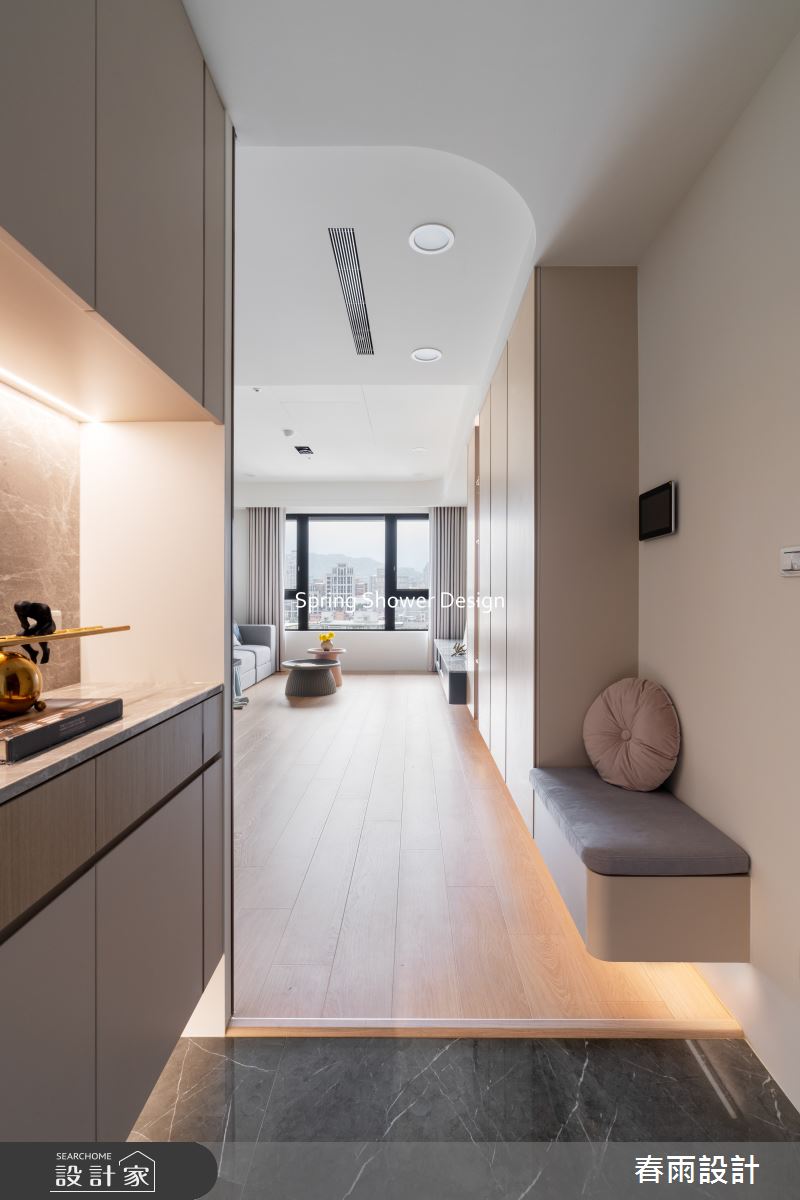 新成屋(5年以下)＿現代風玄關案例圖片＿春雨設計＿春雨_291 璞真永吉之2