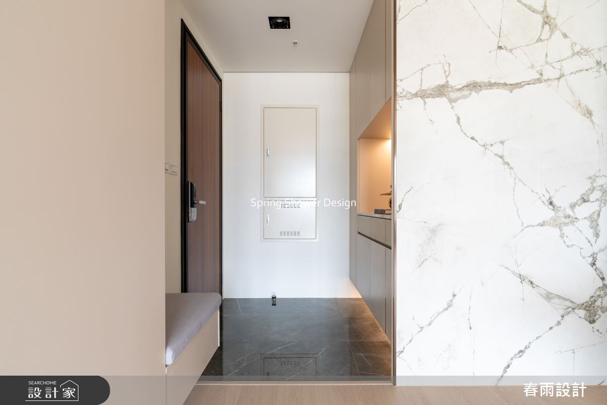 新成屋(5年以下)＿現代風玄關案例圖片＿春雨設計＿春雨_291 璞真永吉之3