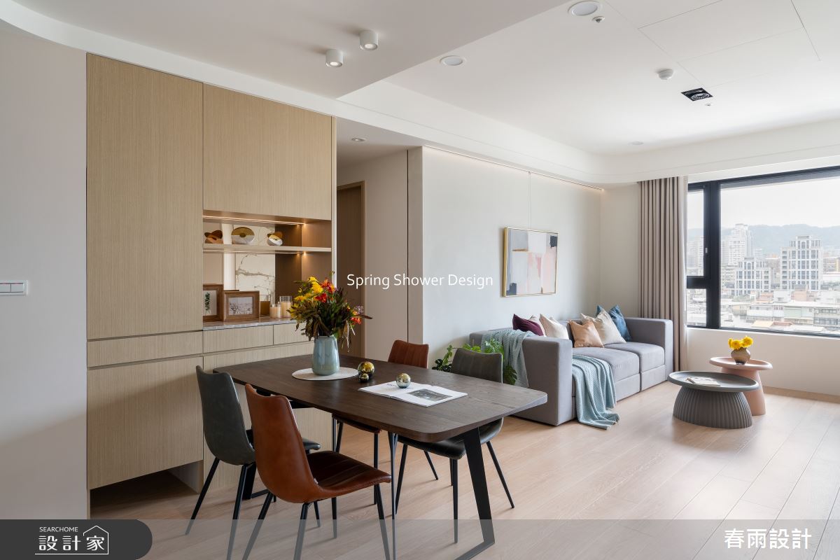 新成屋(5年以下)＿現代風客廳餐廳案例圖片＿春雨設計＿春雨_291 璞真永吉之5