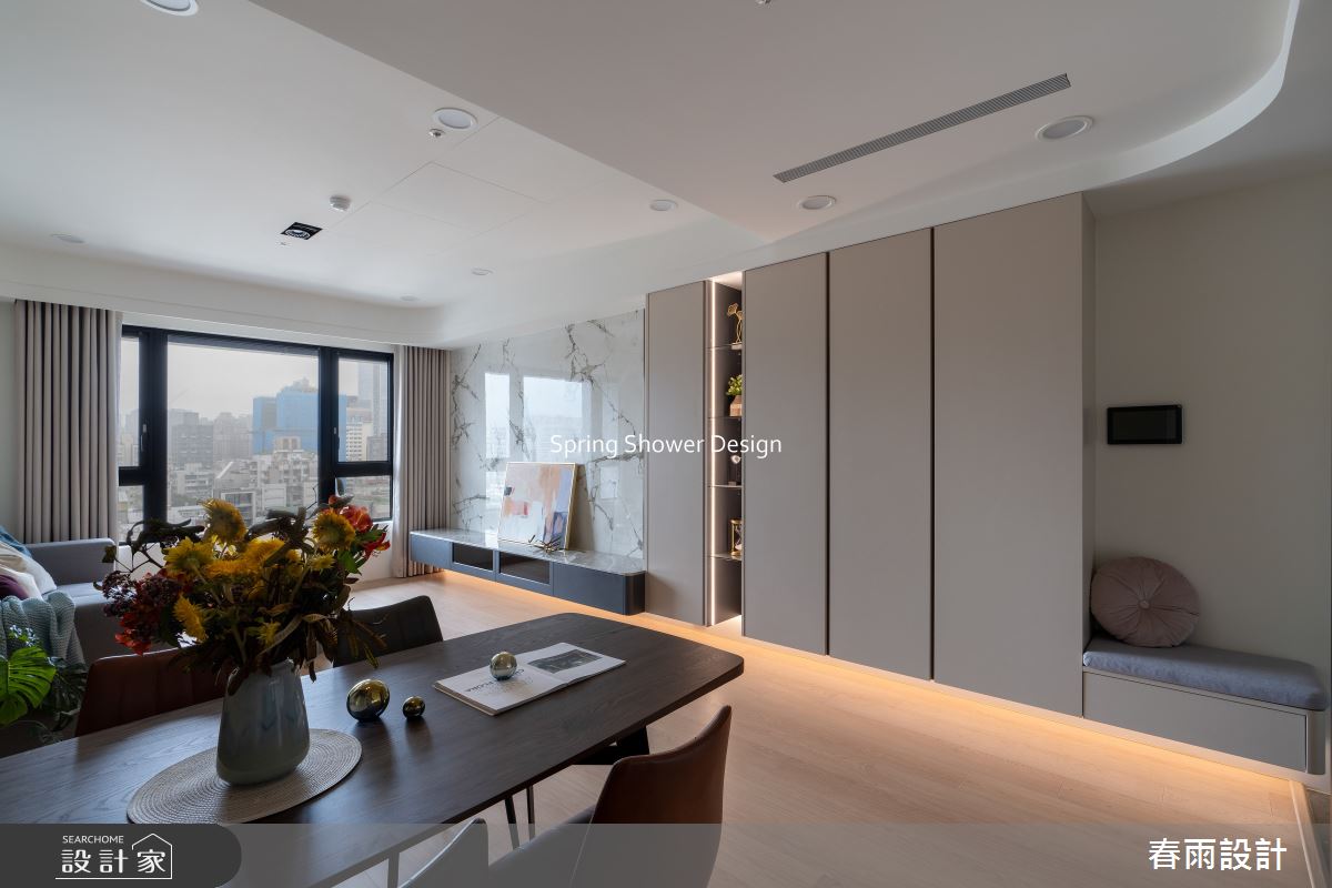 新成屋(5年以下)＿現代風客廳餐廳案例圖片＿春雨設計＿春雨_291 璞真永吉之10