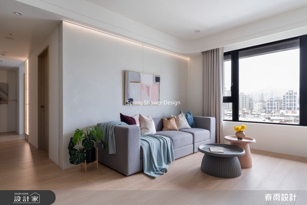 新成屋(5年以下)＿現代風客廳案例圖片＿春雨設計＿春雨_291 璞真永吉之12