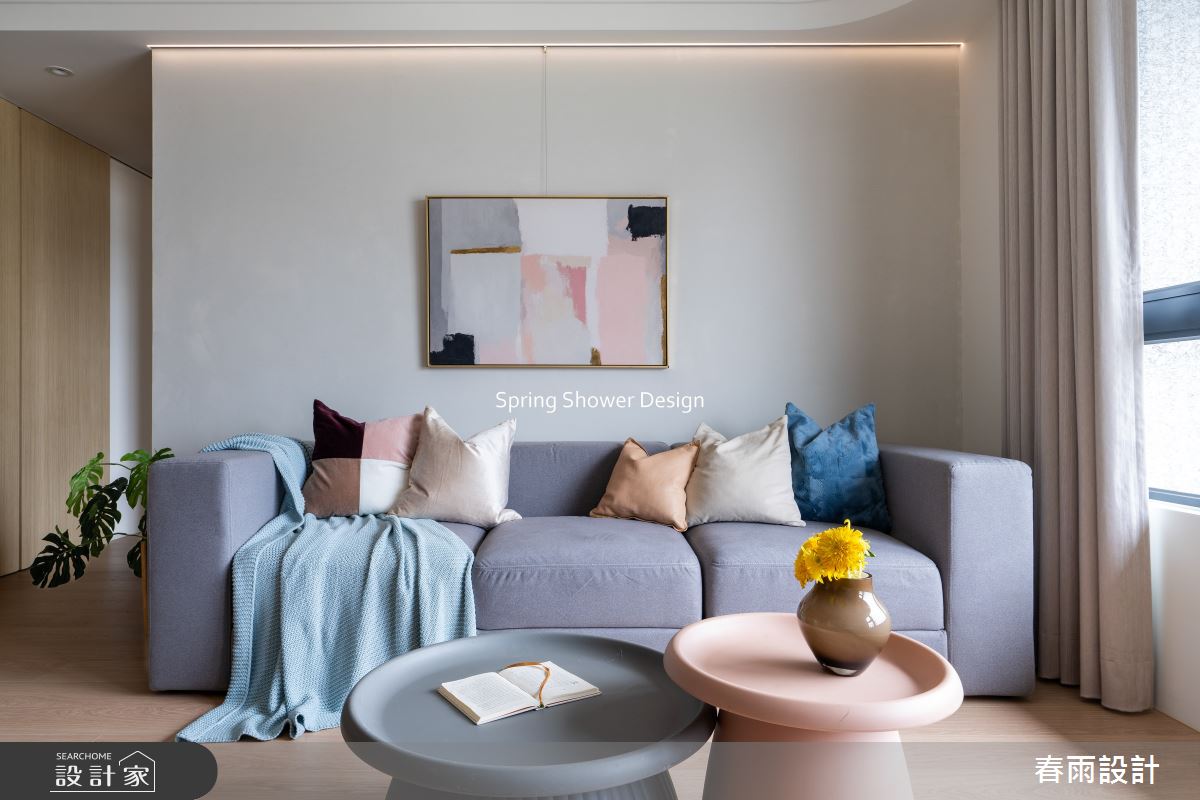 新成屋(5年以下)＿現代風客廳案例圖片＿春雨設計＿春雨_291 璞真永吉之13