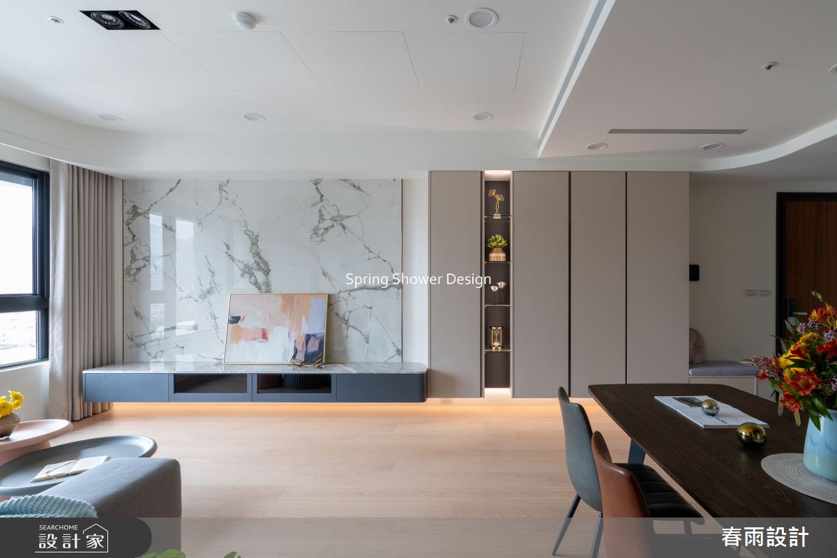 新成屋(5年以下)＿現代風客廳餐廳案例圖片＿春雨設計＿春雨_291 璞真永吉之16