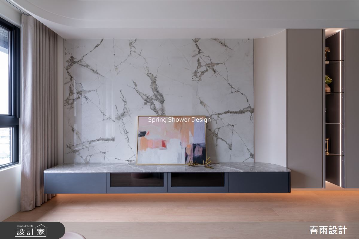 新成屋(5年以下)＿現代風客廳案例圖片＿春雨設計＿春雨_291 璞真永吉之17
