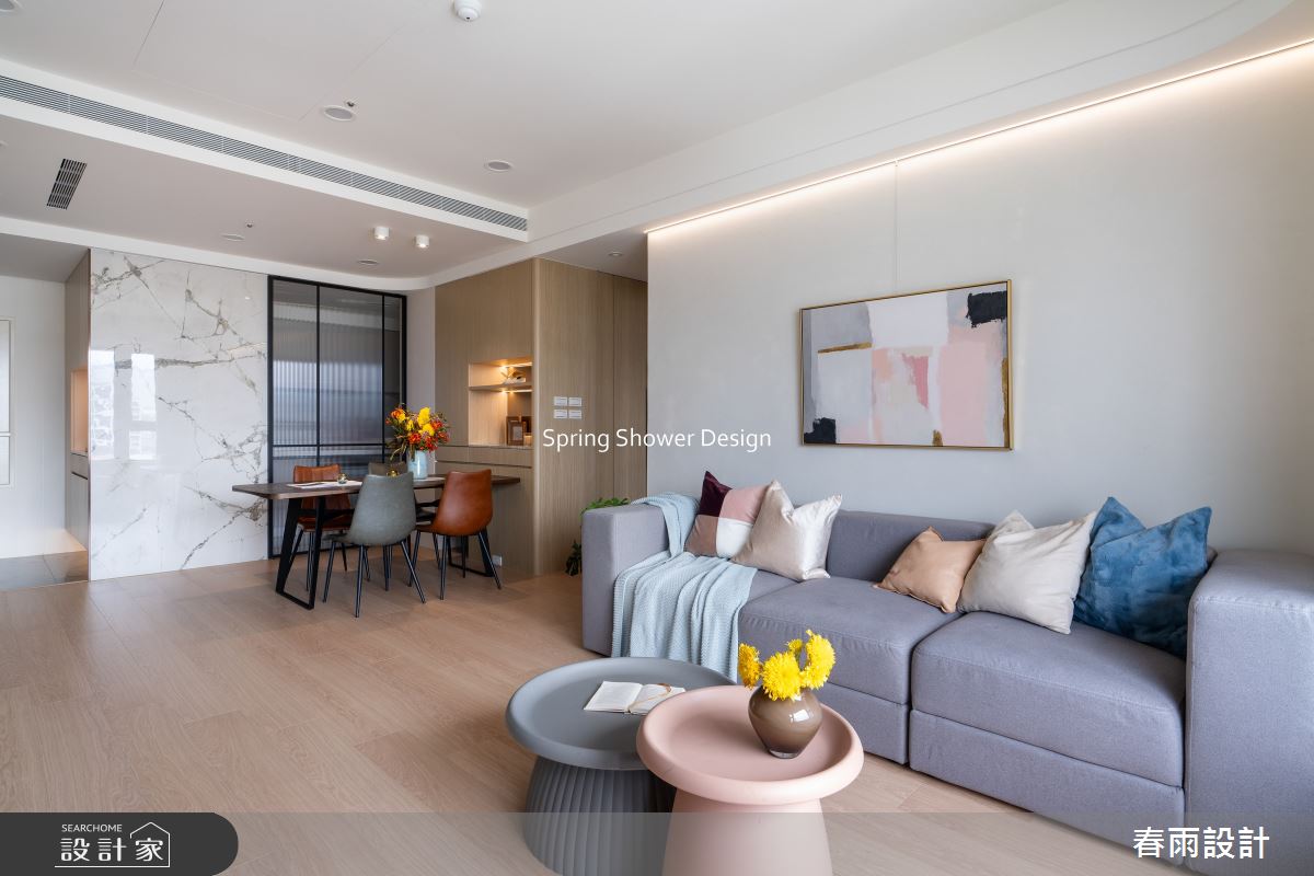 新成屋(5年以下)＿現代風客廳餐廳案例圖片＿春雨設計＿春雨_291 璞真永吉之18