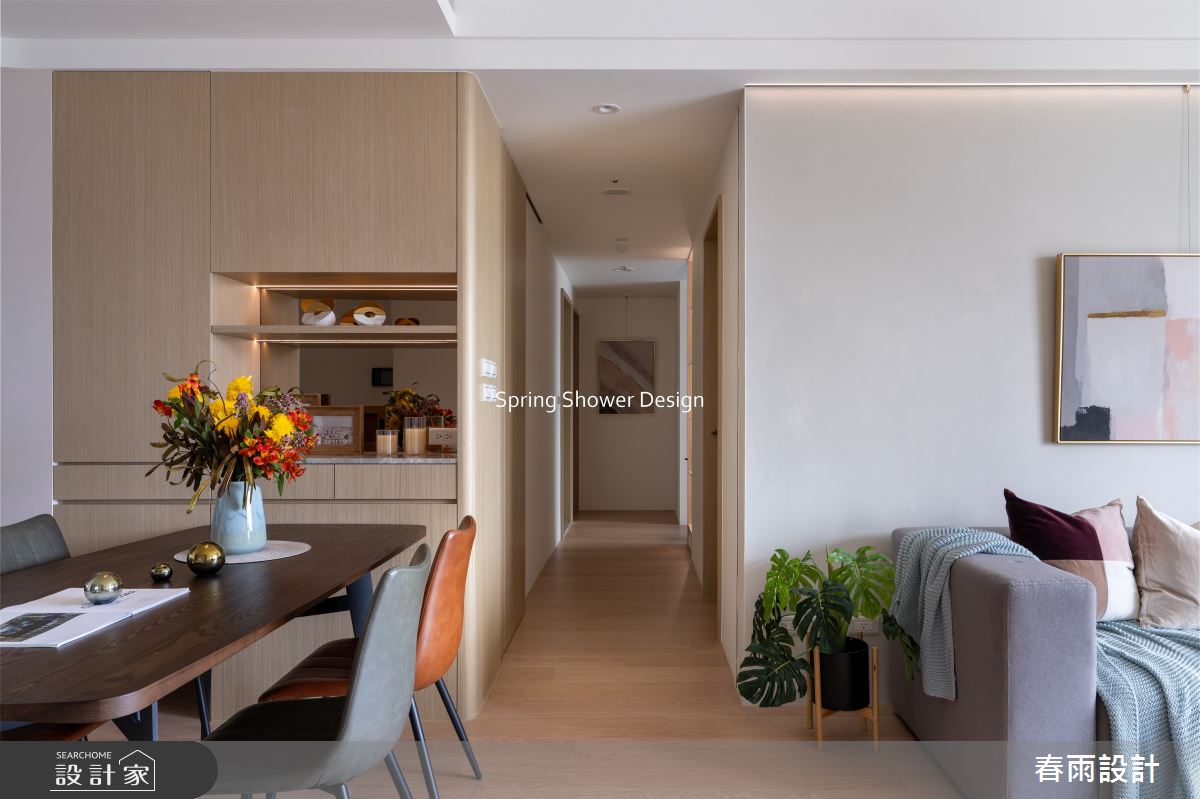 新成屋(5年以下)＿現代風客廳餐廳走廊案例圖片＿春雨設計＿春雨_291 璞真永吉之21