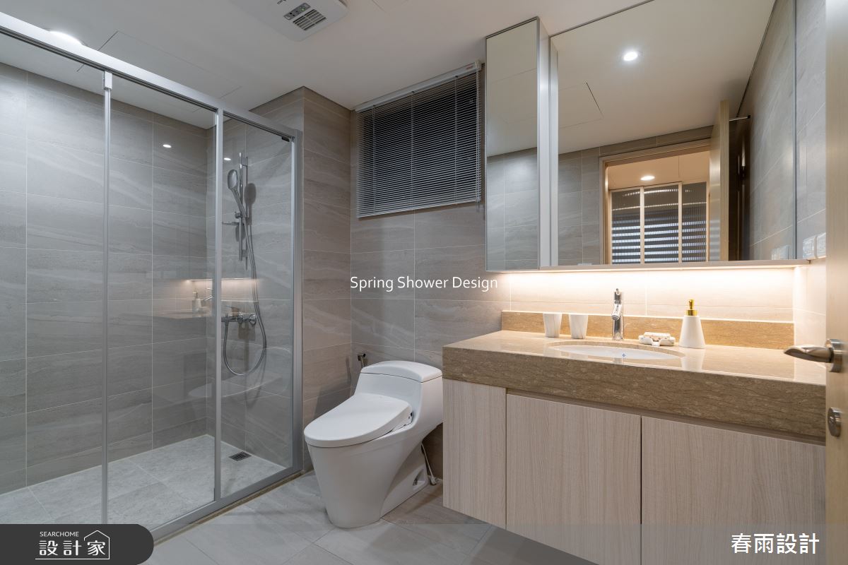新成屋(5年以下)＿現代風浴室案例圖片＿春雨設計＿春雨_291 璞真永吉之36