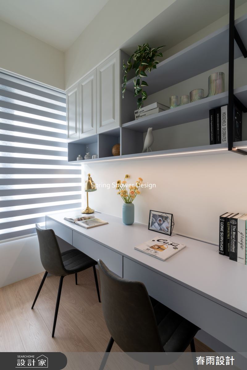 新成屋(5年以下)＿現代風書房工作區案例圖片＿春雨設計＿春雨_291 璞真永吉之46
