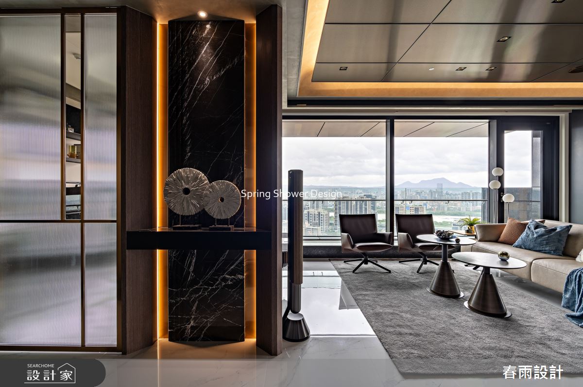 新成屋(5年以下)＿現代風客廳案例圖片＿春雨設計＿春雨_292 三輝玳門之1