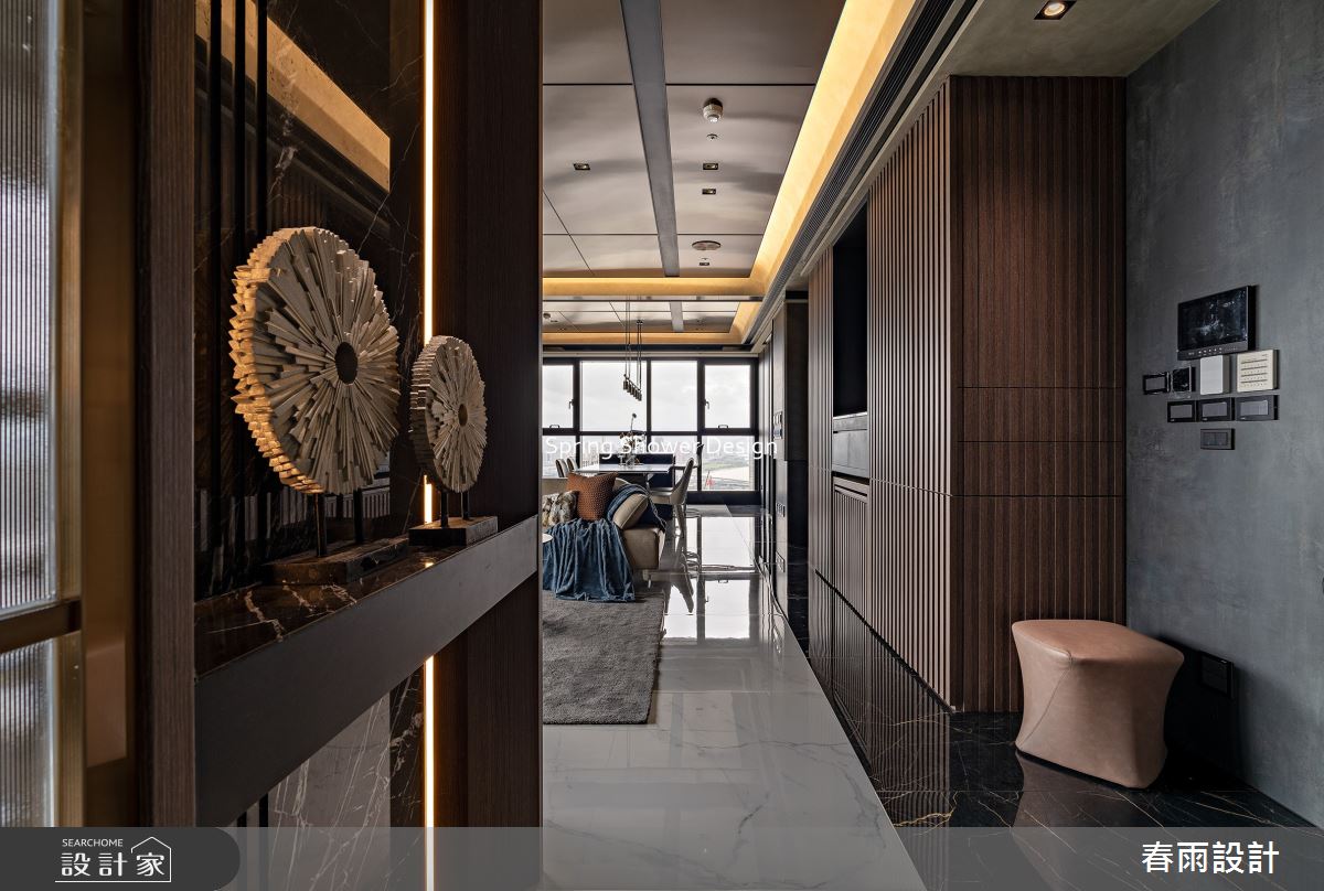 新成屋(5年以下)＿現代風玄關案例圖片＿春雨設計＿春雨_292 三輝玳門之2