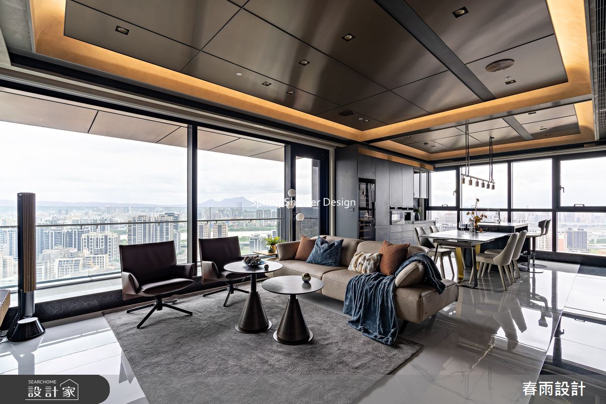 新成屋(5年以下)＿現代風客廳餐廳案例圖片＿春雨設計＿春雨_292 三輝玳門之3