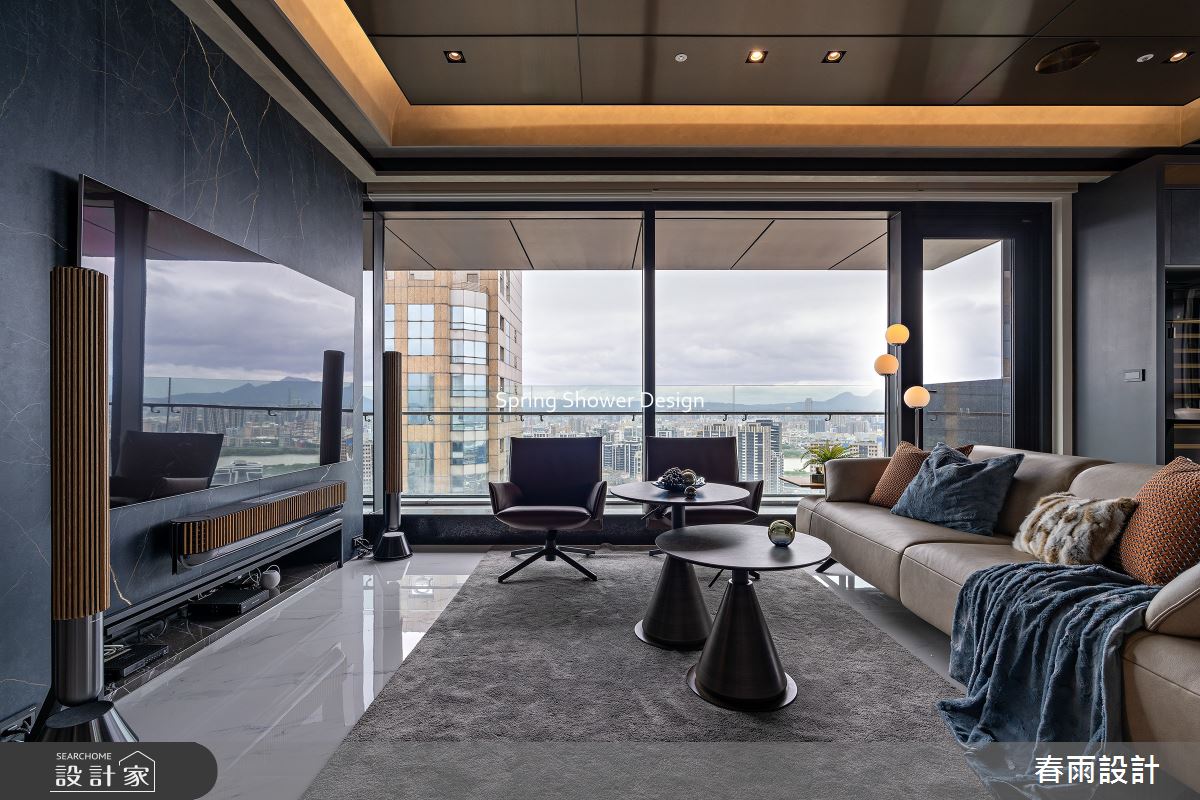 新成屋(5年以下)＿現代風客廳案例圖片＿春雨設計＿春雨_292 三輝玳門之8