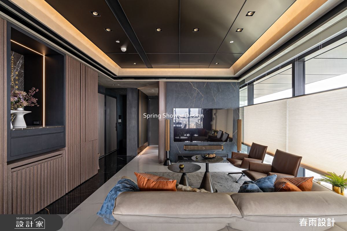 新成屋(5年以下)＿現代風客廳案例圖片＿春雨設計＿春雨_292 三輝玳門之10
