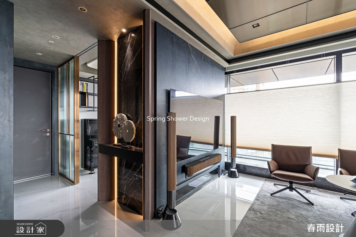 新成屋(5年以下)＿現代風客廳書房案例圖片＿春雨設計＿春雨_292 三輝玳門之21