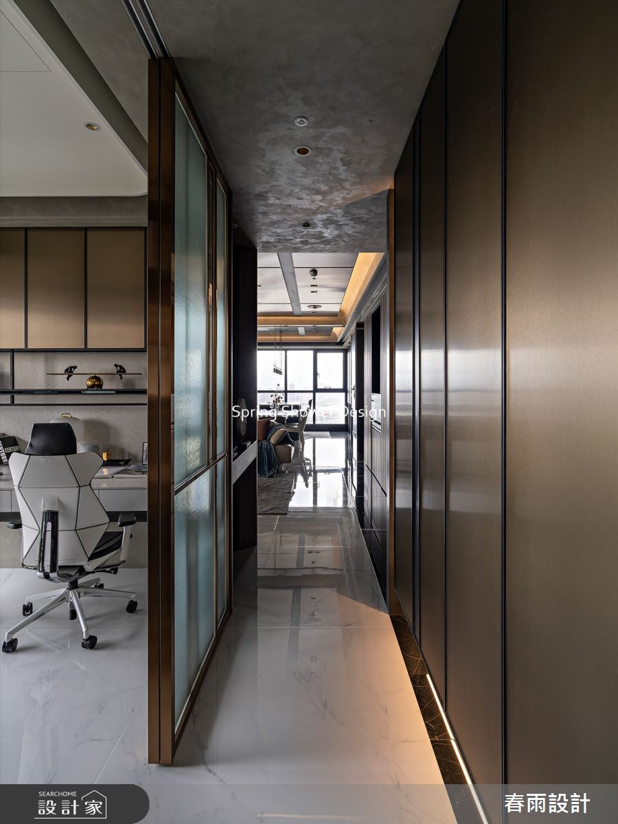 新成屋(5年以下)＿現代風玄關書房案例圖片＿春雨設計＿春雨_292 三輝玳門之24
